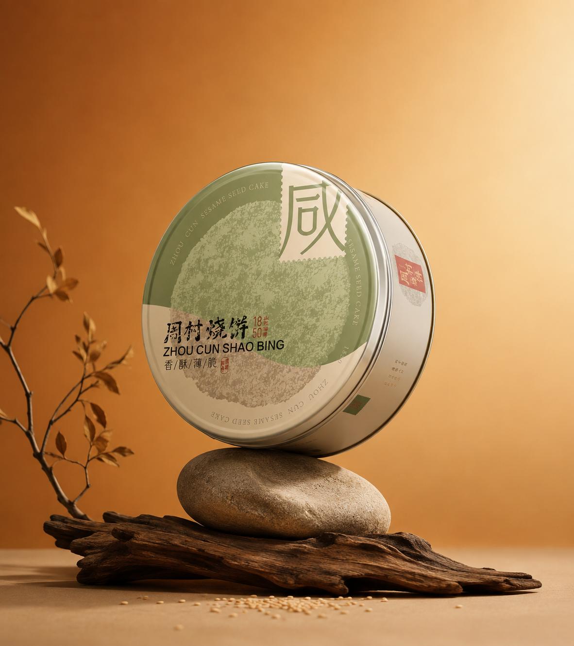 周村烧饼包装设计